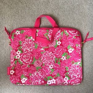 Lilly Pulitzer “May Flowers” Laptop Tote Bag